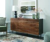 Prime Furniture - Ashley Furniture - Darrey Accent Cabinet - Accent Cabinet / Natural/Brown - A4000580